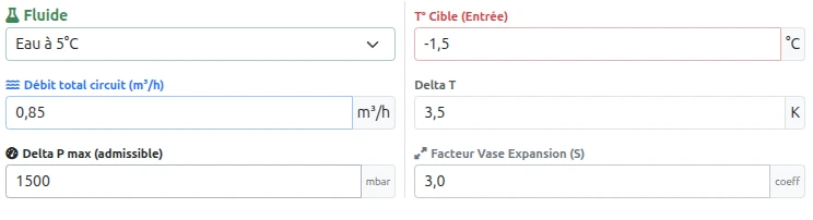 Nous avons mis à jour les bases de données pour l'Éthanol (de 15% à 35%). Viscosité dynamique et coefficients de dilatation sont désormais calculés avec une précision chirurgicale selon la température.